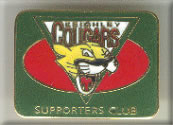Keighley Cougars RLFC Supporters Club Enamel Badge