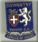 Oswestry Town RC Enamel Badge